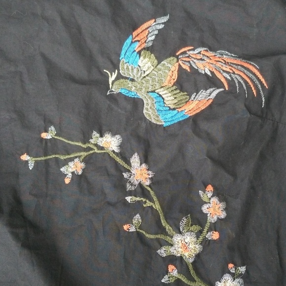 Jealous Tomato embroidered bell sleeve top - Picture 3 of 6